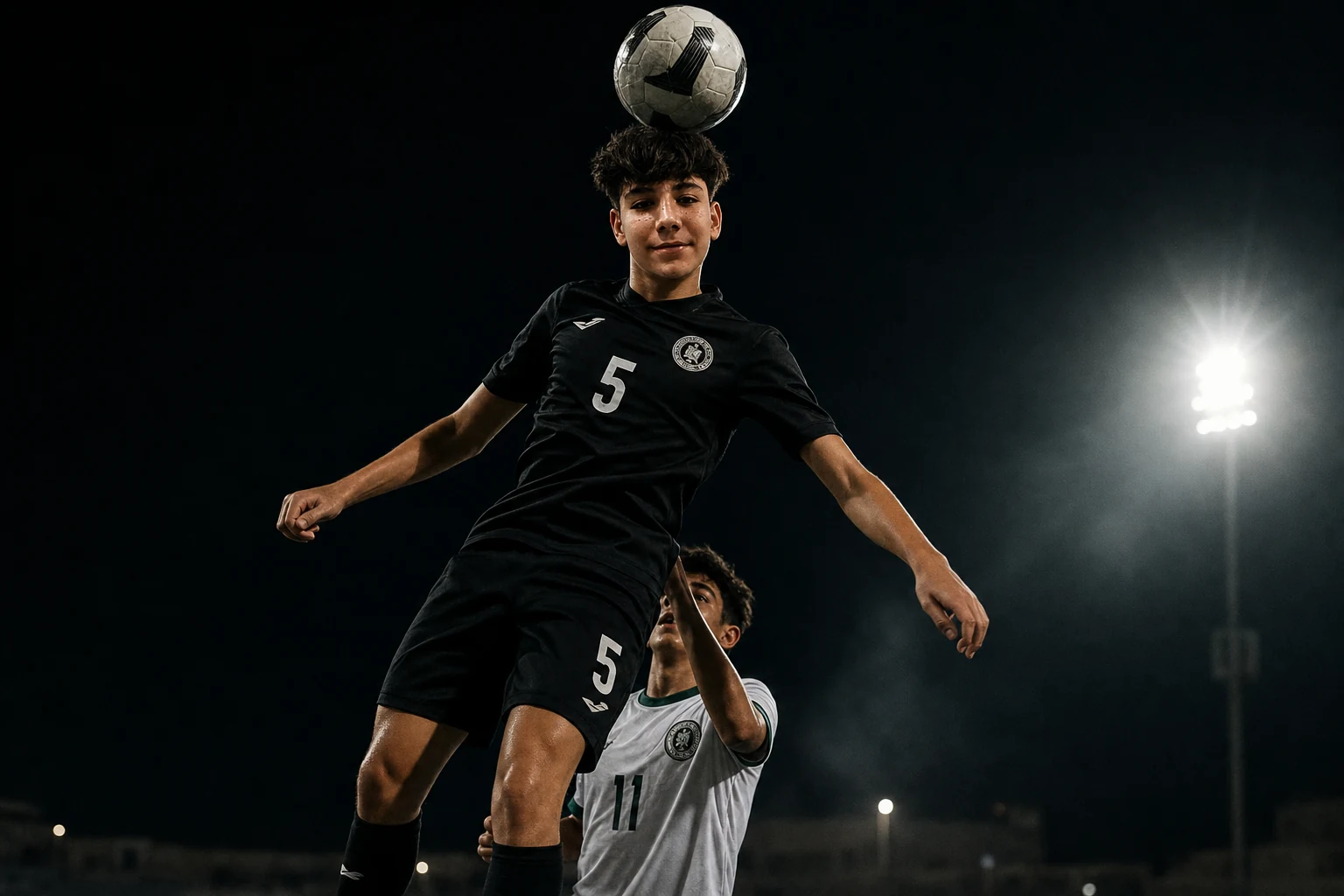 Rising for the defensive header
